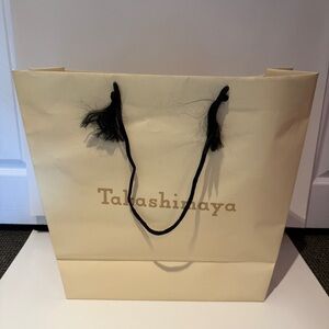 Takashimaya Large Shopping Bag